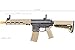 Lancer Tactical Gen 4 Nebula II ETU Predator Stalker 10'' Full Steel CNC AEG Airsoft Gun (Programmable MOSFET) (Tan)