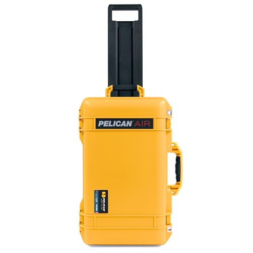 Yellow Pelican Air 1535 Carry-on Case - Comes empty - Yellow Handles & Latches.