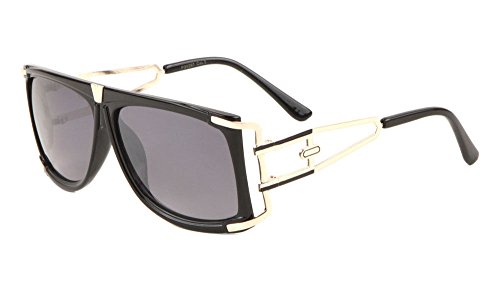 Dweebzilla Gazelle Superfly Flat Top Square Aviator Sunglasses