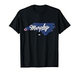 Murphy North Carolina NC Map T-Shirt