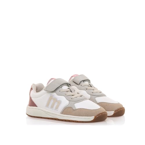 Mtng Unisex Para CriançA. 49309 TéNis Free Branco (36), Plano, CordãO, Casual, Moda Infantil - 5