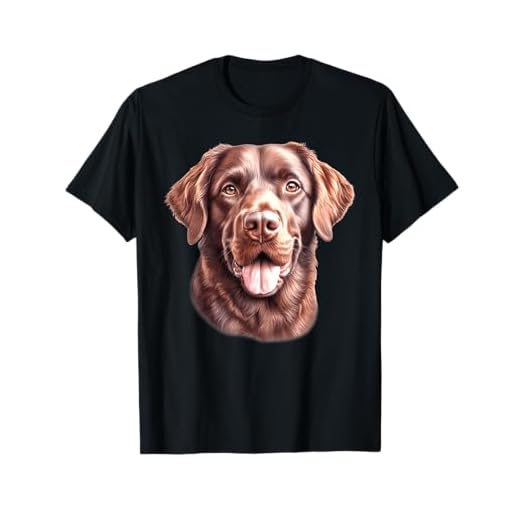 Chesapeake Bay Retriever Dog Portrait T-Shirt