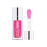 Lip Gloss Plumping Lip Oil Tinted, Moisturizing Lip Oil Long Lasting Nourishing Lip, Hydrating Lip Gloss Tint Lipstick for Women, Glitter Shine Liquid Lipstick Lip Glaze Makeup Cosmetic (B, One Size)