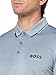 BOSS, Paul Pro Performance Polo Shirt, Tradewinds Grey, XXL