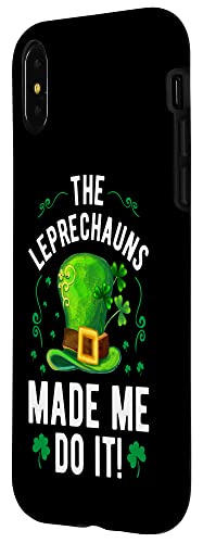 Iphone X/Xs The Leprechauns Made Me Do It Case #TOP1