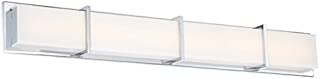 WAC Lighting WS-99840-CH Ratio Bathroom Vanity & Wall LED Light Fixture, 40 Inches, Chrome - coolthings.us