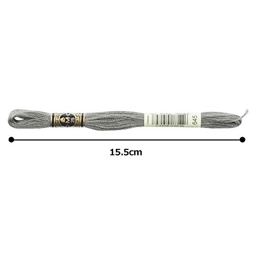 Image of DMC 6-Strand Embroidery Cotton Floss, Very Dark Beaver Grey