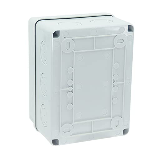Boîte de jonction 5 voies IP65 avec couvercle transparent et rail DIN mural - 6