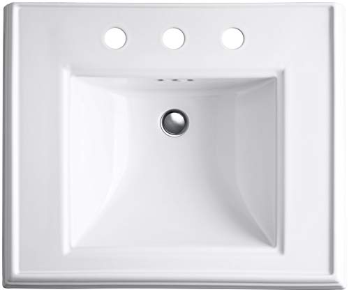 Kohler K-2238-8-0 Memoirs Pedestal Bathroom Sink, White #TOP2
