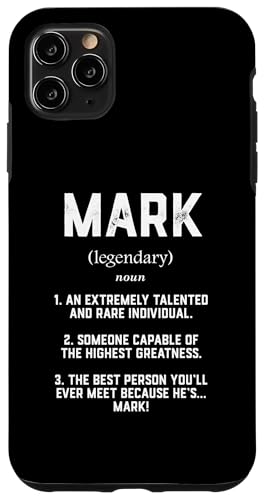 Mark Definition Funny Talented Great Costume Cosplay Marks �X�}�z�P�[�X iPhone 11 Pro Max �p