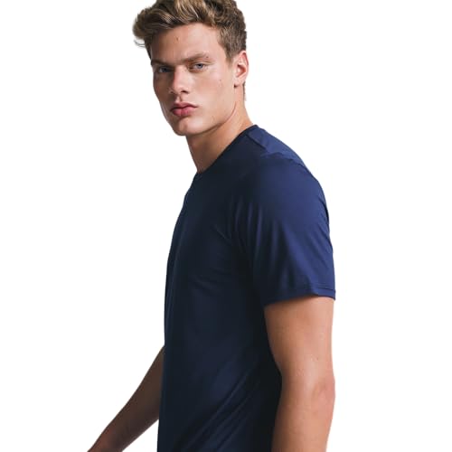 insider - Camiseta masculina Tech – antiodor, básica de manga curta, camisa de treino, camisas atlét