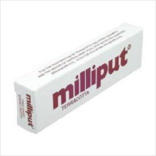 Milliput epoxy terracotta rosso