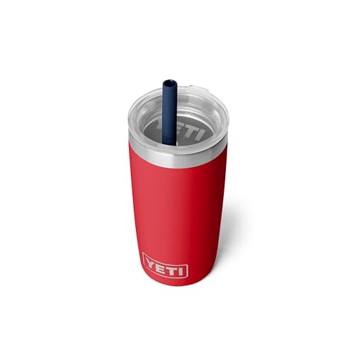 Image of YETI Rambler Jr. 10 Oz Tumbler with Silicone Straw Lid
