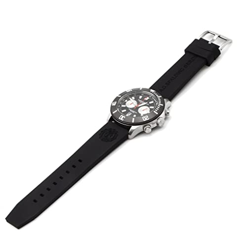 A.G.Spalding & Bros Orologio Chrono Hawi 174366P900 Quadrante Grigio Cinturino In Gomma