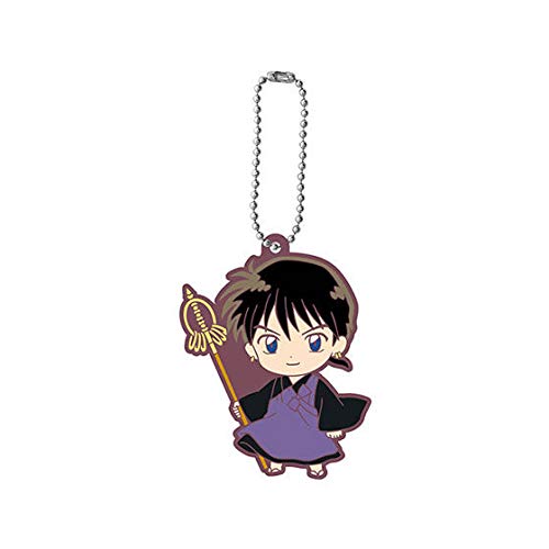 犬夜叉 カプセルラバーマスコット [3.弥勒](単品) ガチャガチャ カプセルトイ