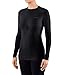 Produktbild FALKE Damen Maximum Warm Tight Fit W L/S SH Baselayer-Shirt, Schwarz (Black 3000), M