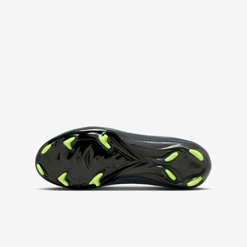 Nike Jr. Mercurial Vapor 16 Pro SE Little/Big Kids' FG Low-Top Soccer Cleats (IB4524-001, Black/Anthracite/Light Graphite/Neon Yellow)2