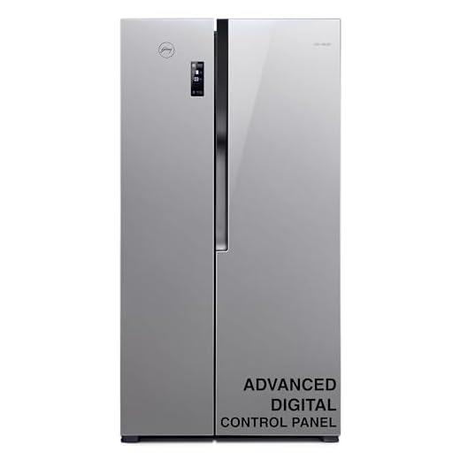 Godrej 564 L Multi Air Flow System, With Advanced Controls Frost Free Side-By-Side Refrigerator(RS EONVELVET 579 RFD PL ST, Platinum Steel)