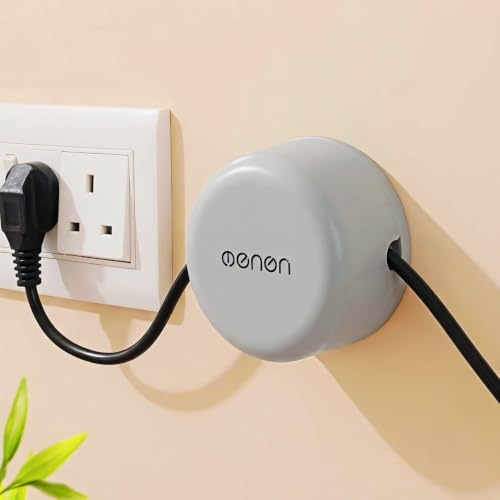 Image of Cable Cord Organizer Retractable Cable Storage Box Wire Winder Cable Management Case for USB Charging Cable Earphones Mouse Data Cables Desk Home Office Travel Reusable Cord Organizer (1 Piece)