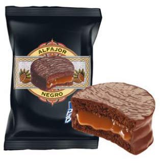 Alfajor Negro - Punta Ballena - Importado do Uruguai *Doce de leite PREMIUM 1 Alfajor Negro - Punta Ballena - Importado do Uruguai *Doce de leite PREMIUM