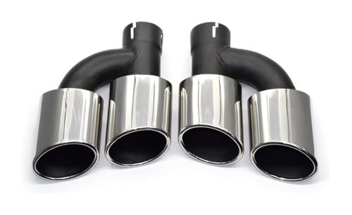 Tail End Pipe For A3 A4 A5 A6 S4 S5 S6 S7 Nozzle Exhaust System Car Tail Muffler Tip Tailpipe End Pipes