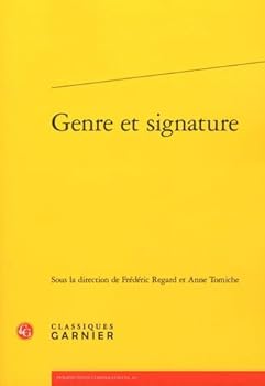 Paperback Genre Et Signature [French] Book