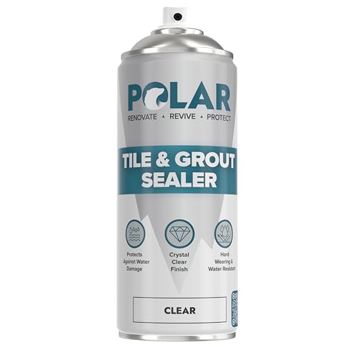 Polar Tile & Grout Clear Sealer Spray - 1 x 400ml...