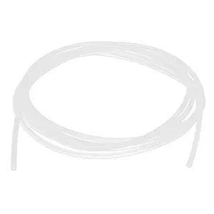 uxcell Silicone Tube 1mm ID x 3mm OD 6.56' Flexible Silicone Rubber Tubing Air Hose Pipe Translucent for Pump Transfer