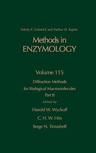 Diffraction Methods for Biological Macromolecules, Part B (Volume 115) (Methods in Enzymology, Volume 115) view 2
