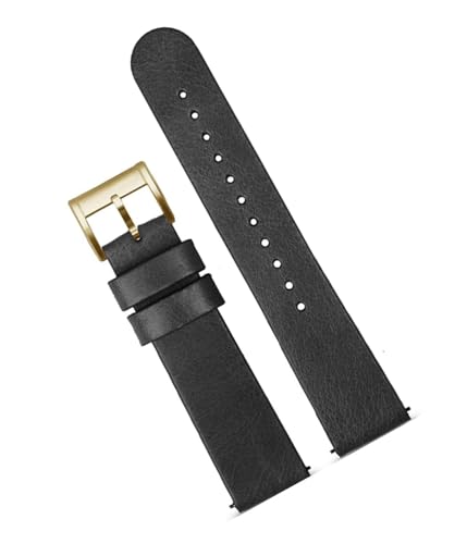 Bracelet montre cuir authentique marron pour revivre l'histoire de l'horlogerie