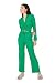 Produktbild TRENDYOL Damen Trendyol Women's Plain Middle Knitted T-shirt Trousers Pyjamas Pajama Set, Grün, XS EU