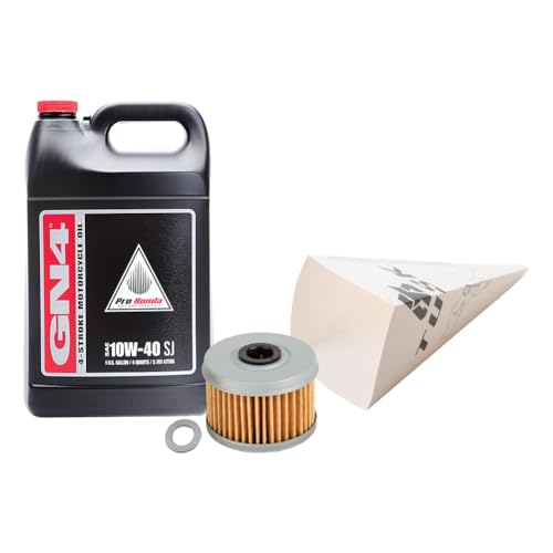 Oil Change Kit Pro-Honda GN4 10W-40 for Honda Rancher 420 4x4 ES 2016-2019