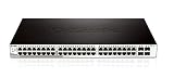 switch dlink 8 puertos des-1008a 48. Puerto D-Link Conmutador - Ideal para Redes y administraciones (DGS-1210-52)