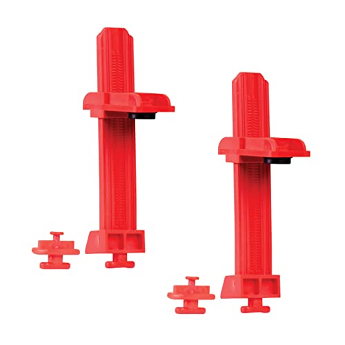 Clip de poste con trinquete On-Q AC1051-RCKH-4 rojo para cerradura