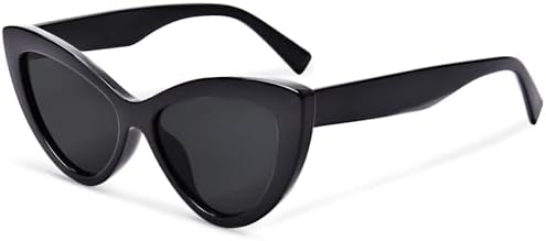 OPTOFENDY Cat Eye Sunglasses for Women, Oversized Retro Vintage S...