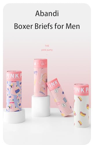 Men's Underwear Boxer Briefs Ice Silk Comfortable Cool Seamless Underwear Trunks Pink Boxers with Pouch2