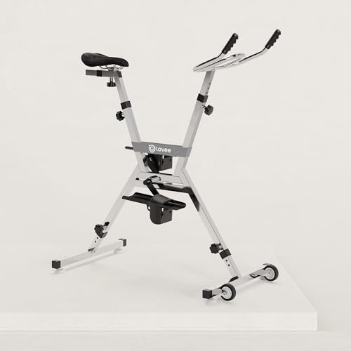 Lovee Aquabike II S'ajuste à Votre Taille de 1,5m à 1,98m Selle très Confortable Possibilité de régler l'intensité de pédalage Vert Olive