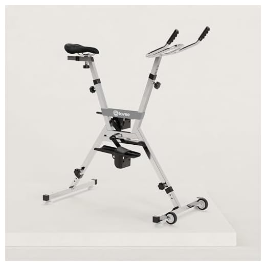 Lovee Aquabike II S'ajuste à Votre Taille de 1,5m à 1,98m Selle très Confortable Possibilité de régler l'intensité de pédalage Vert Olive