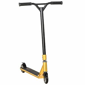 HOMCOM Stuntstep voor kinderen 360° besturing Meer dan 14 jaar oude kickstep Leuke step met dek rubberen handgrepen…