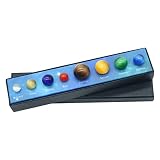 Planet Educational Universe Ornaments Planets Popular Huit Set System Galaxy Planets Opal Science Christmas Accessoires de bureau Bureau Bois