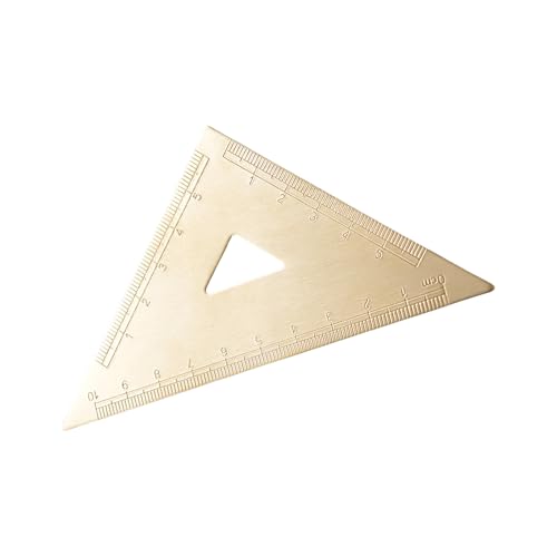数学半円分度器真鍮ヴィンテージ三角定規文房具精密測定ツール真鍮描画数学半円