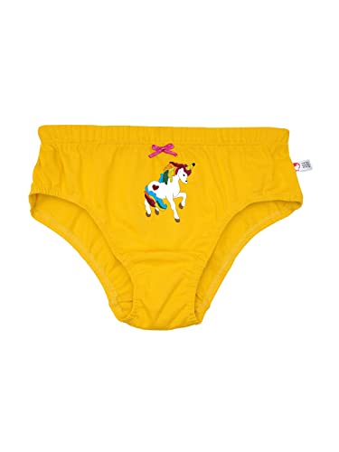 Image of DChica Essentials Cotton Panties for Girls, Comfortable Mid-Waist Hipster Panty with Stretchable Soft Inner Elastic, Full Coverage Breathable Briefs (Multicolor) Solid & Printed