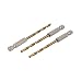 New Lon0167 3pcs 3.5mm Featured Drilling Dia 1/4-inch reliable efficacy Hex drill hole 93mm Length HSS Twist Drill Bit(id:273 18 69 362)