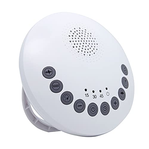 DYNWAVE Máquina de Som de Ruído Branco 6 Nature Sounds Bateria Ou Adaptador Temporizador de Desligam