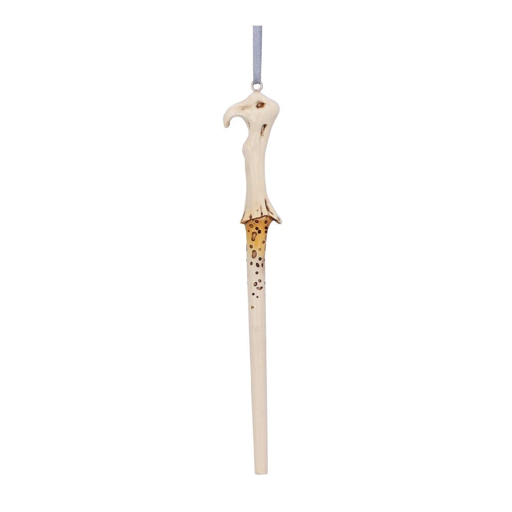 Nemesis Now Harry Potter Voldemort's Wand Hanging Ornament, Cream, 15.5cm, Creme