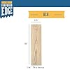 The Hardwood Edge Ash Hardwood Planks - 8-Pack Ash Wood for Unfinished Wood Crafts - 1/4’’ (6mm) 100% Pure Hardwood - Laser Engraving Blanks - Ash Wood Blanks for Crafts and Gifts #1