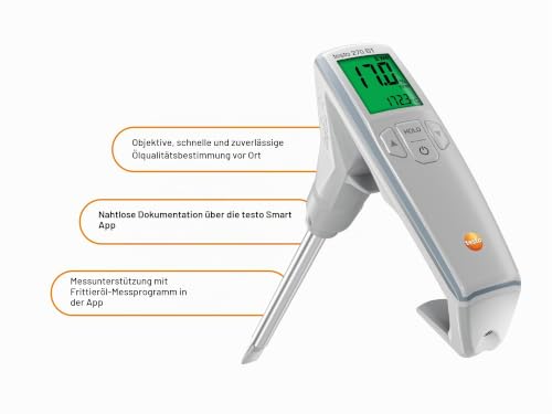 testo 0563 2770 Frittieröltester +40 - +200 °C Fühler-Typ PTC HACCP-konform, IP65