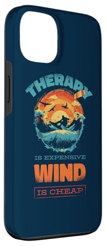 Kitesurfer Kiteboard Kitesurfing Vintage-Surf Funny Kitesurf Case for iPhone 13 - Thumbnail 3