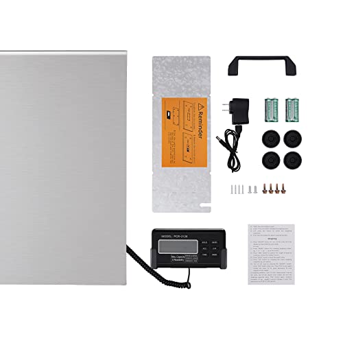 440 lbs/1 oz Highly Accurate Postal Scale with LCD Display, Lightweight Digital Postage Scale for Packages,Luggage,Post Office,Dog, Battery & AC Adapter Included