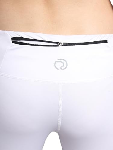 Image of TRUEREVO Sports Leggings for Women-Stretch Dryfit High Waist 7 /8th Gymwear Pants with Back Zipper Pocket-Quick Dry Activewear-Training Tights- for Yoga, Sports, Gym, Workout and Running